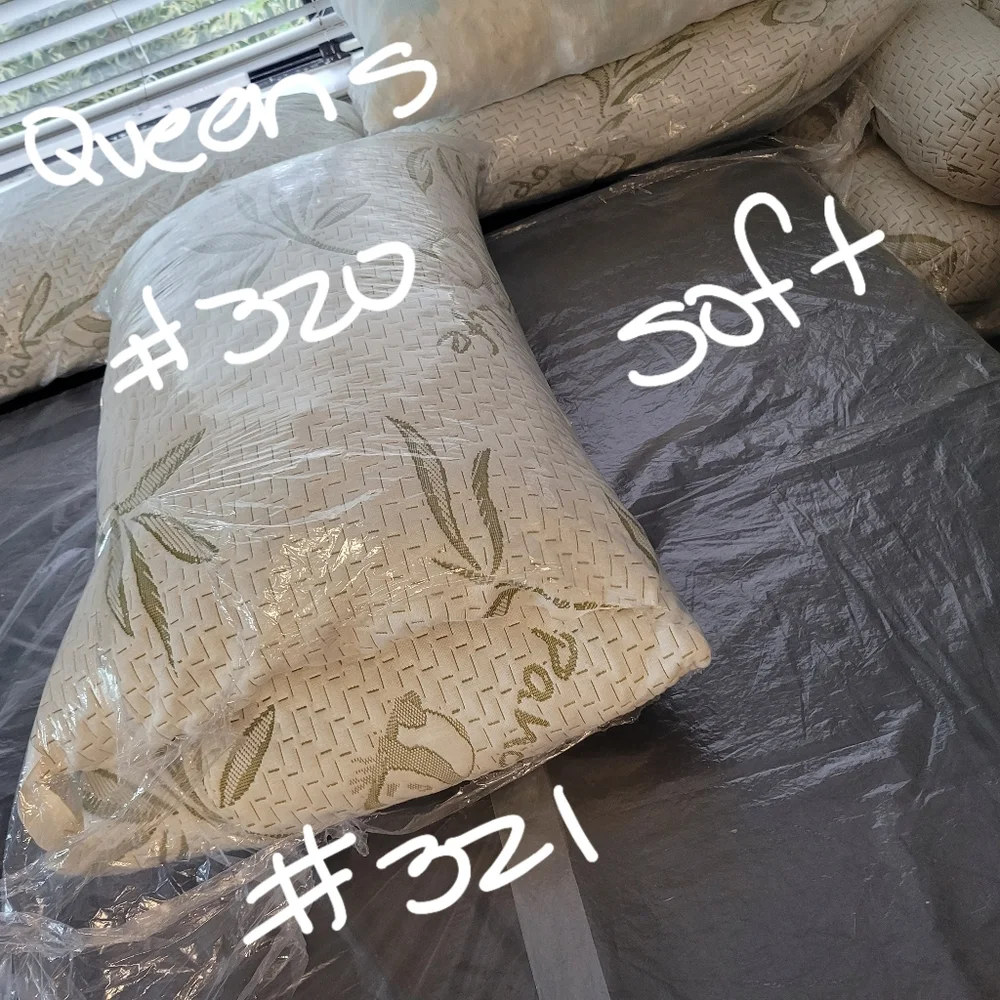 Set of 2 Pillows & Removable Bamboo Covers #320 & 321 Costco